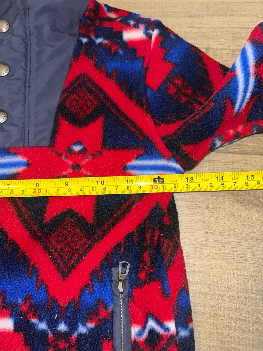 Polo Ralph Lauren Fleece Sweater Kids 5Y Aztec Navajo T Snap Ski Winter School